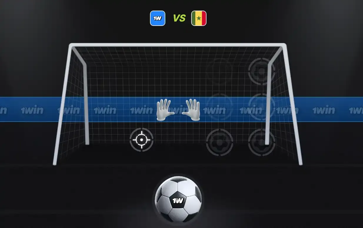Goal zones diagram with keeper positions for Penalty Shoot Out strategy Kenya